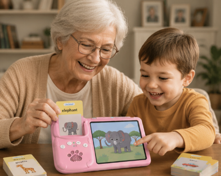 Talking Flash Cards LCD