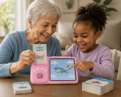 Talking Flash Cards LCD