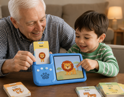 Talking Flash Cards LCD